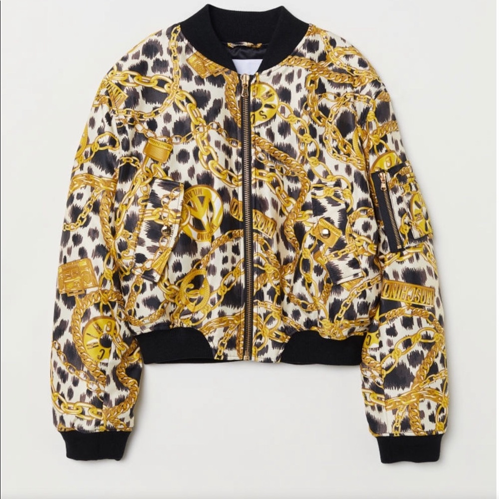 Moschino jacket from the HM collab collection